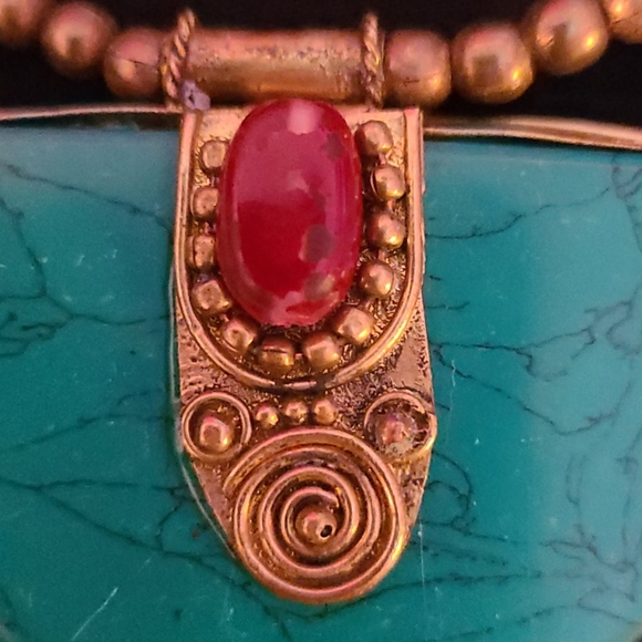 Bohemian necklace beautiful! - Picture 5 of 5